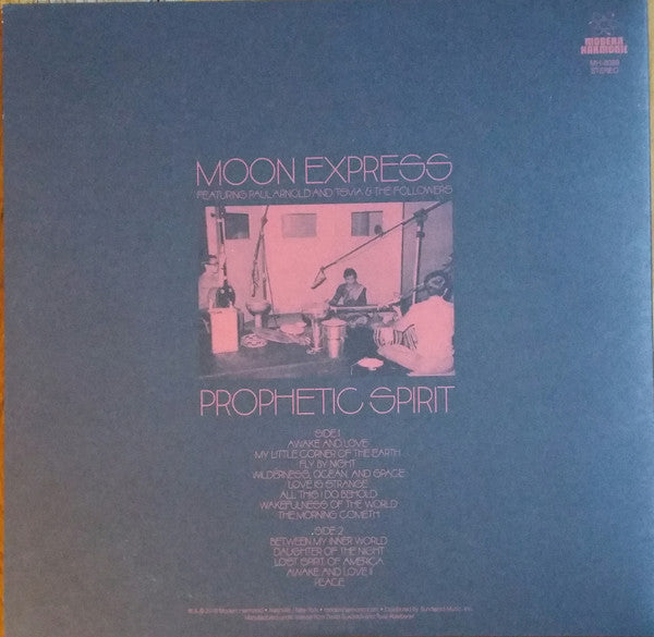 Moon Express Featuring Paul Arnold (8) & Tsvia & The Followers : Prophetic Spirit (LP, Album, RSD + 7", Bon)