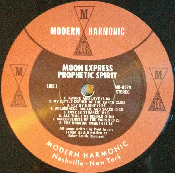 Moon Express Featuring Paul Arnold (8) & Tsvia & The Followers : Prophetic Spirit (LP, Album, RSD + 7", Bon)