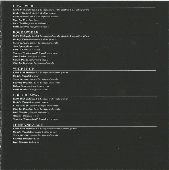 Keith Richards : Talk Is Cheap (CD, Album, RE, RM)