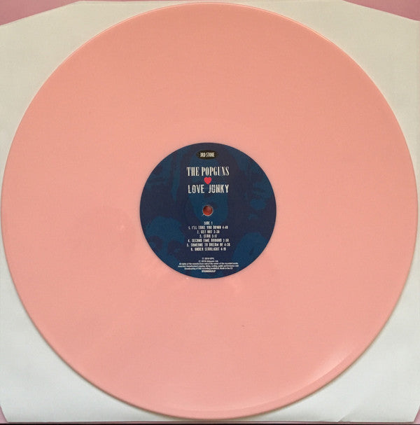 The Popguns : Love Junky (LP, Album, RSD, Ltd, RE, RM, Pin)