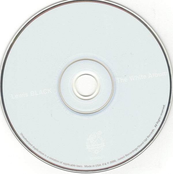 Lewis Black : The White Album (CD, Album)