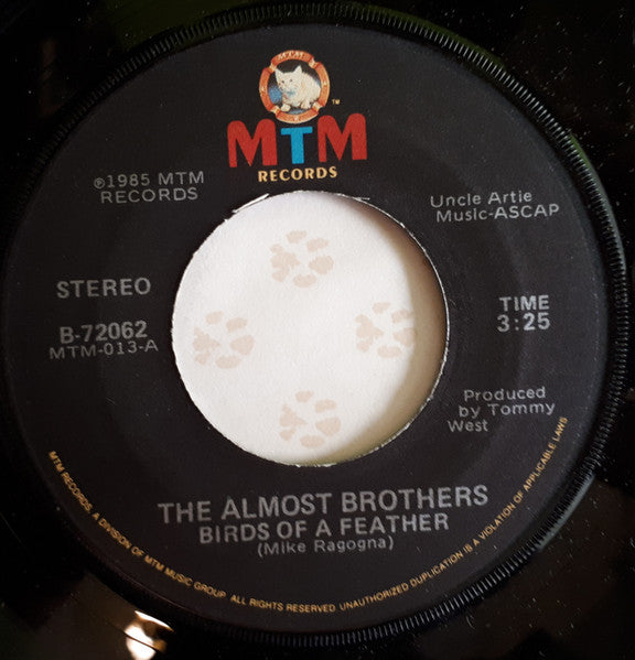 The Almost Brothers (3) : Birds Of A Feather (7", Single, Jac)