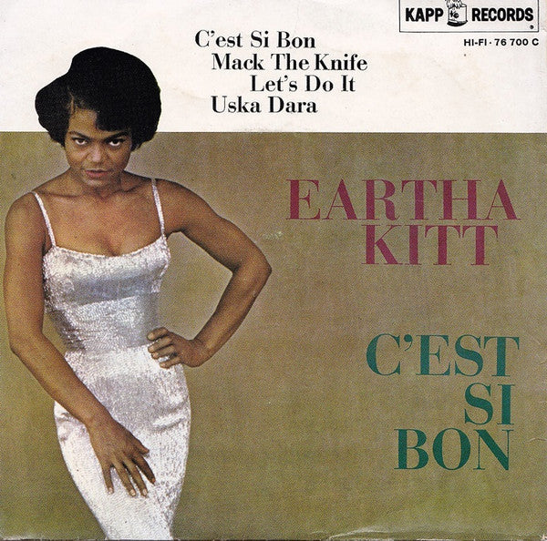 Eartha Kitt : C'Est Si Bon (7", EP, Mono)