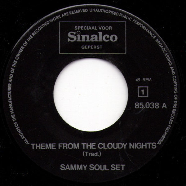Sammy Soul Set : Theme From Cloudy Nights (7", bla)