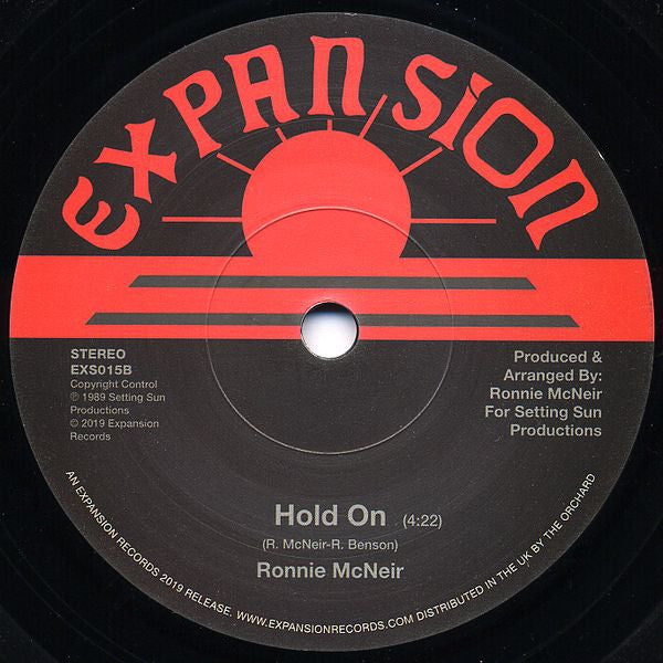 Ronnie McNeir : My Baby / Hold On (7", RSD)