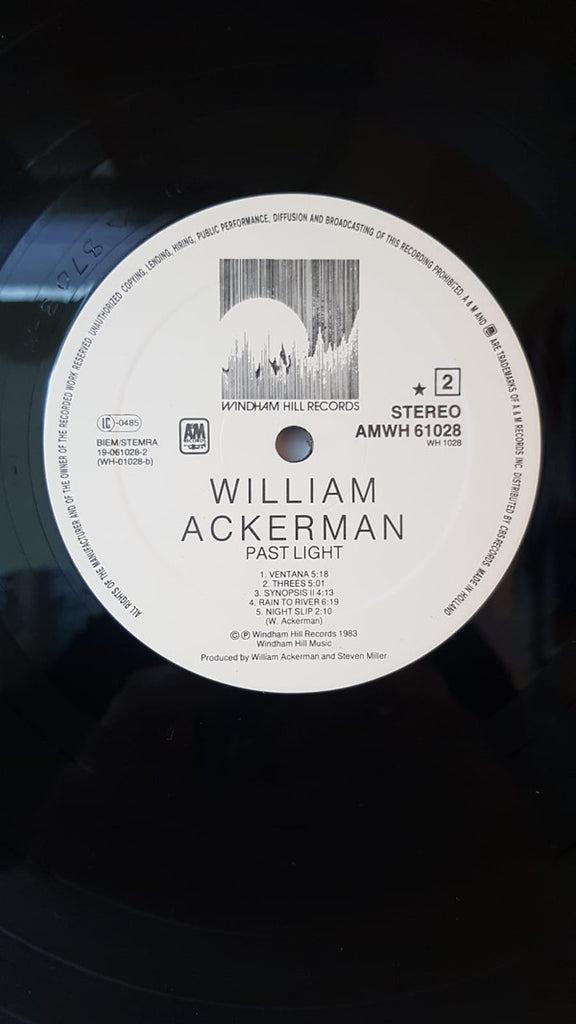 William Ackerman : Past Light (LP, Album)