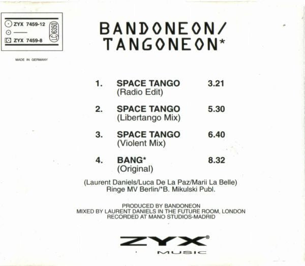 Bandoneon / Tangoneon : Space Tango / Bang (CD, Maxi)