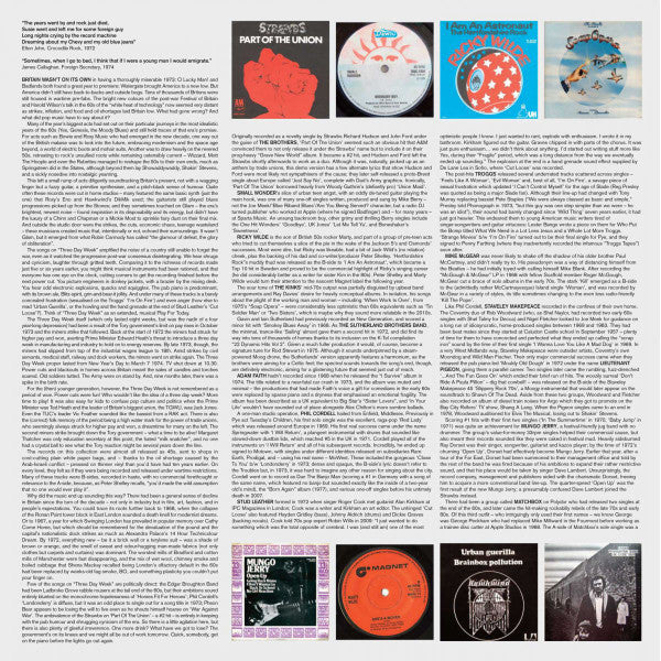 Bob Stanley & Pete Wiggs : Three Day Week (When The Lights Went Out 1972-1975)  (2xLP, Comp, Mono, Cle)