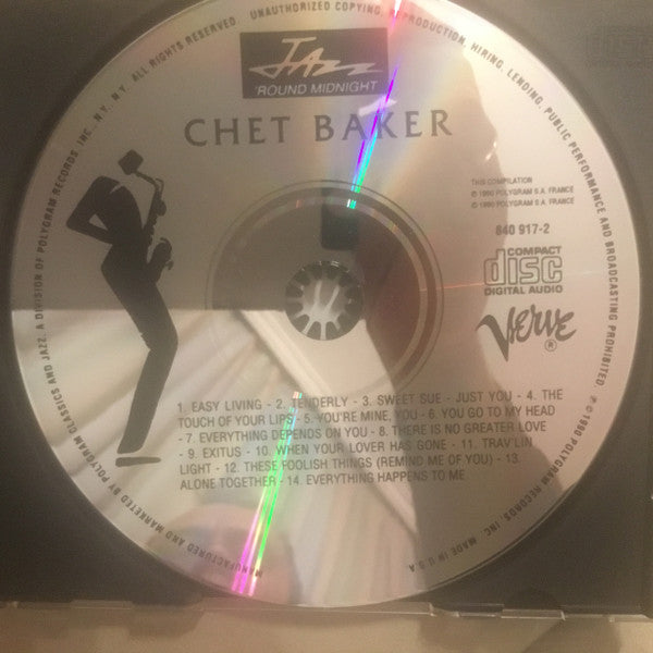 Chet Baker : Jazz 'Round Midnight - Chet Baker (CD, Comp, RM)