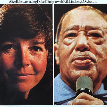 Alice Babs / Nils Lindberg's Orchestra : Alice Babs Serenading Duke Ellington (LP, Album)
