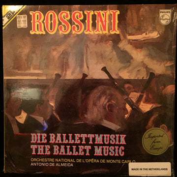 Gioacchino Rossini, Orchestre National De L'Opéra De Monte-Carlo, Antonio De Almeida : Die Ballettmusik - The Ballet Music (2xLP)