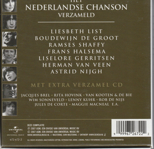 Various : De Mooiste Liedjes Het Nederlandse Chanson Verzameld (8xCD, Comp + Box, Comp)