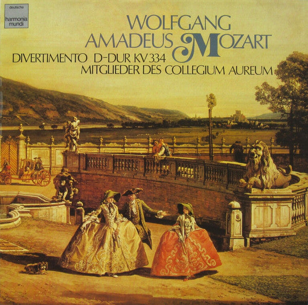 Wolfgang Amadeus Mozart, Collegium Aureum : Divertimento D-Dur KV 334 (LP, Album)