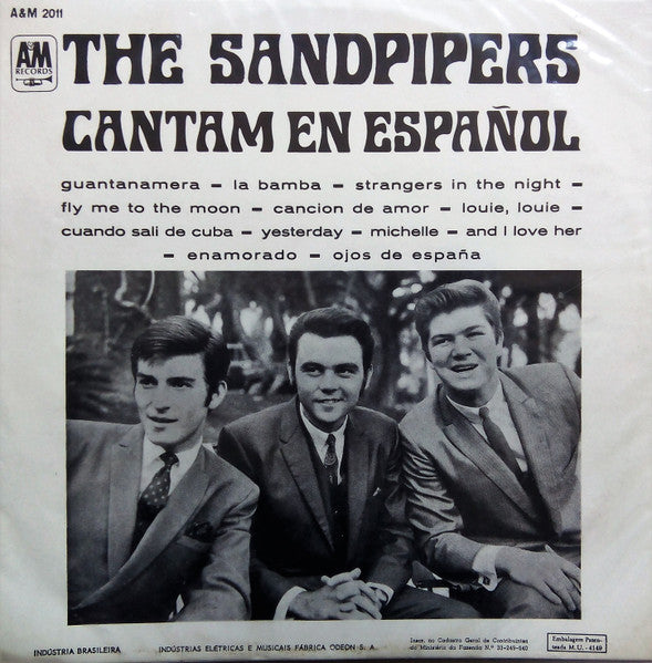 The Sandpipers : Cantam En Español (LP, Album, Mono)