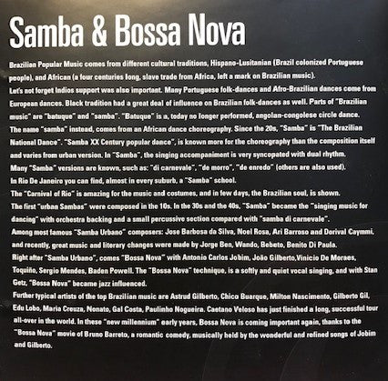Various : Samba & Bossa Nova (2xCD, Comp)