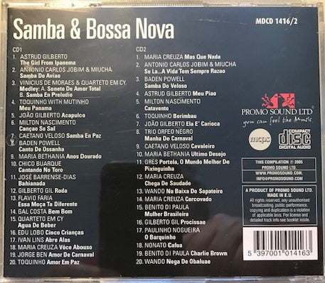 Various : Samba & Bossa Nova (2xCD, Comp)