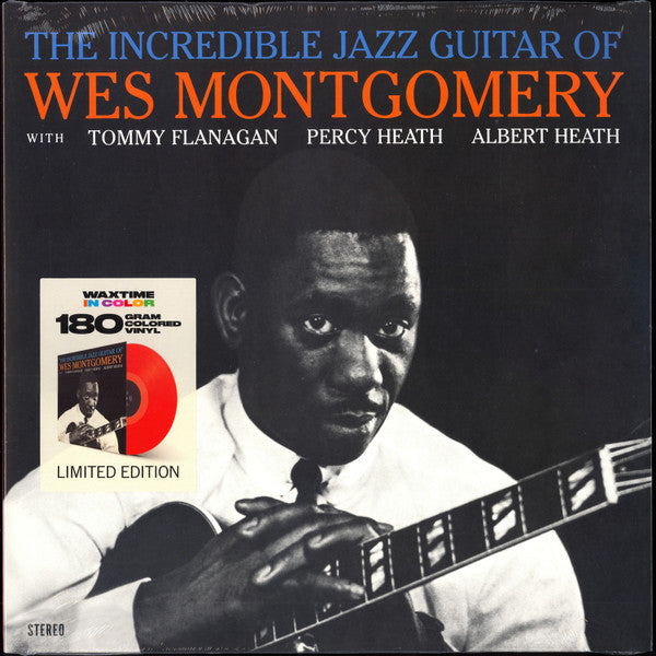 Wes Montgomery : The Incredible Jazz Guitar of Wes Montgomery  (LP, Album, Ltd, Red)