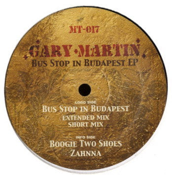 Gary Martin : Bus Stop In Budapest EP (12", EP)