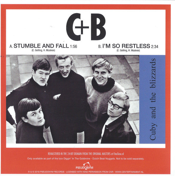 C+B* : Stumble And Fall (7", Single, RE, Blu)