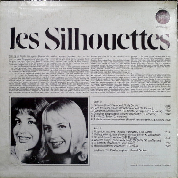 Les Silhouettes (2) : Les Silhouettes (LP, Album)