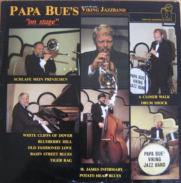 Papa Bue's Viking Jazz Band : On Stage (LP, Album)