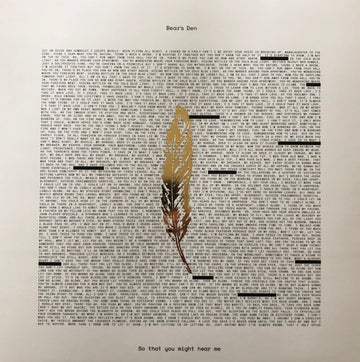 Bear's Den : So That You Might Hear Me (LP, Album)