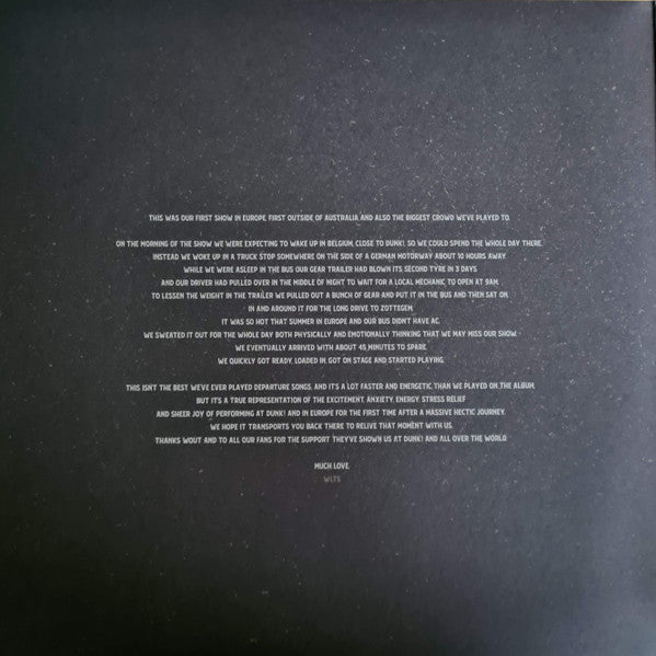 We Lost The Sea : Live At Dunk!Fest 2017 (2xLP, Album, Blu)