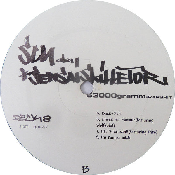 SCU aka Sensaiskilletor : 63000gramm-Rapshit (2xLP, Album)