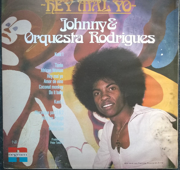 Johnny & Orquesta Rodrigues : Hey Mal Yo (LP, Album)