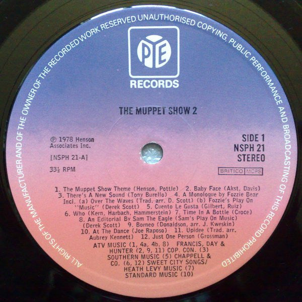 The Muppets : The Muppet Show 2 (LP, Album, Gat)