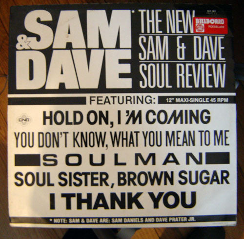 The New Sam & Dave : Soul Review (12")
