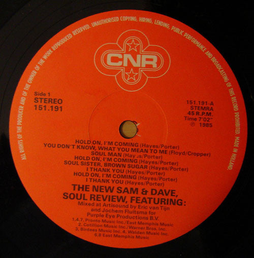 The New Sam & Dave : Soul Review (12")