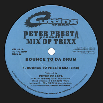 Peter Presta : Mix Of Trixx (12")