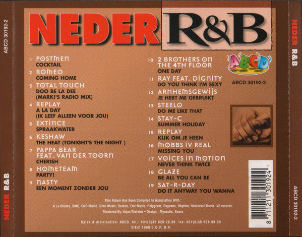 Various : NederR&B (CD, Comp)