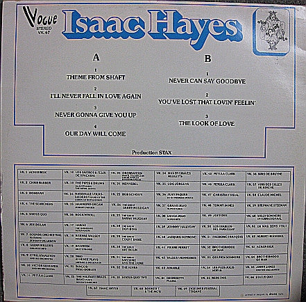 Isaac Hayes : Isaac Hayes (LP, Comp)