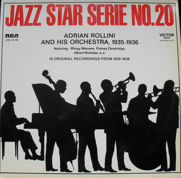 Adrian Rollini And His Orchestra : 1935-1936 (LP, Comp, Mono)