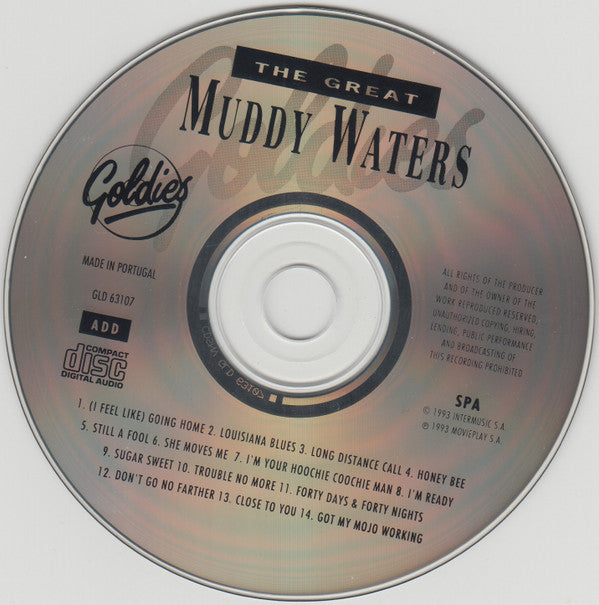 Muddy Waters : The Great Muddy Waters (CD, Comp)