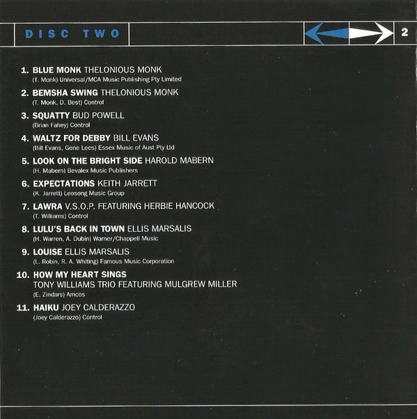 Various : Jazz Legends - Piano (2xCD, Comp)