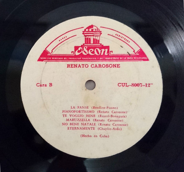 Renato Carosone : Buon Divertimento... (LP, Comp)