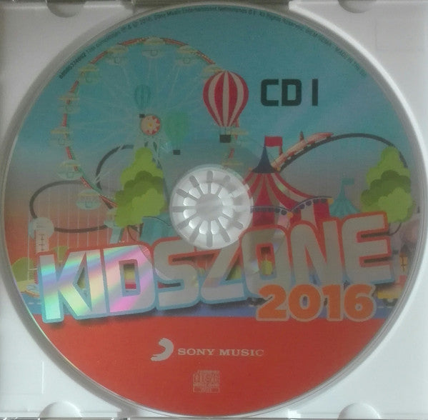Various : Kidszone 2016 (2xCD, Comp)