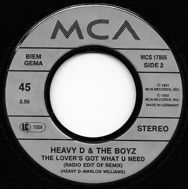 Heavy D And The Boyz* : The Lover's Got What U Need (7", Single)