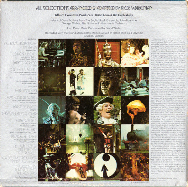 Rick Wakeman : Lisztomania (LP, Album)