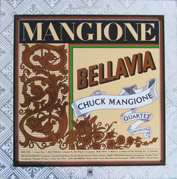 Chuck Mangione : Bellavia (LP, Album, Ter)