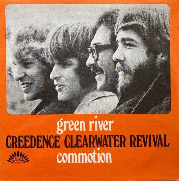 Creedence Clearwater Revival : Green River / Commotion (7", Single)
