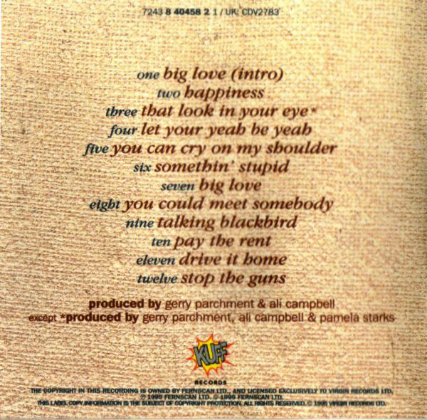 Ali Campbell : Big Love (CD, Album)
