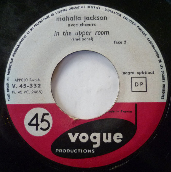 Mahalia Jackson : In The Upper Room (7")