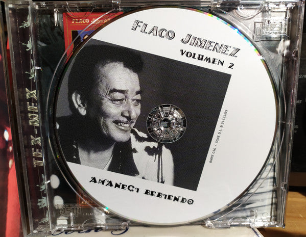 Flaco Jimenez : Volumen 2, Amaneci Bebiendo (CD, Comp)