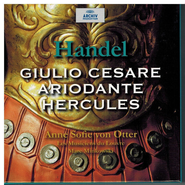 Georg Friedrich Händel / Anne Sofie Von Otter, Les Musiciens Du Louvre, Marc Minkowski : Giulio Cesare - Ariodante - Hercules (9xCD, RE + Box, Comp)