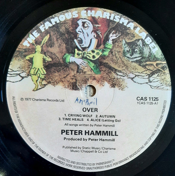 Peter Hammill : Over (LP, Album)