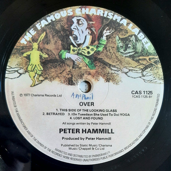 Peter Hammill : Over (LP, Album)